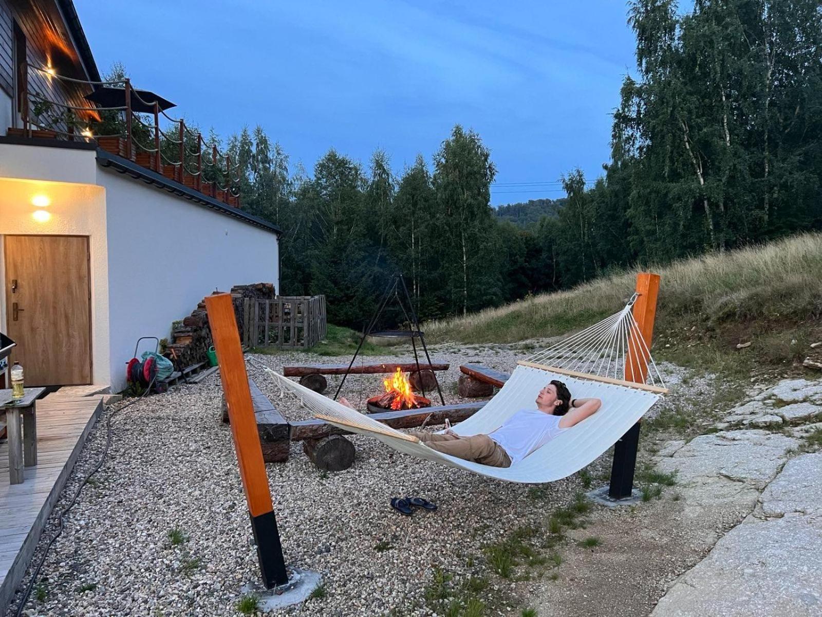 Montezera Sauna I Widok Na Gory Пеховице Экстерьер фото